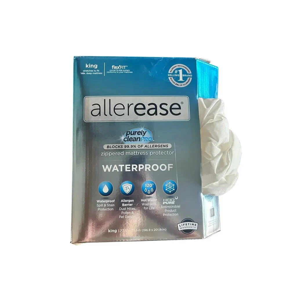 Allerease King Mattress Protector New - Picture 1 of 1